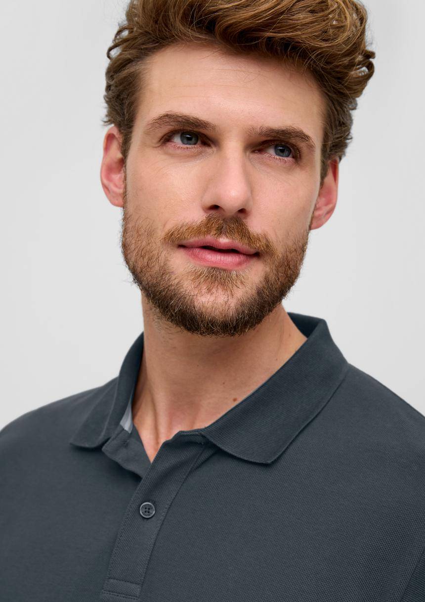S.Oliver Poloshirt Aus Baumwollpiqué