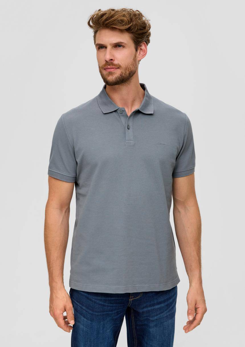 S.Oliver Poloshirt aus Baumwollpiqué
