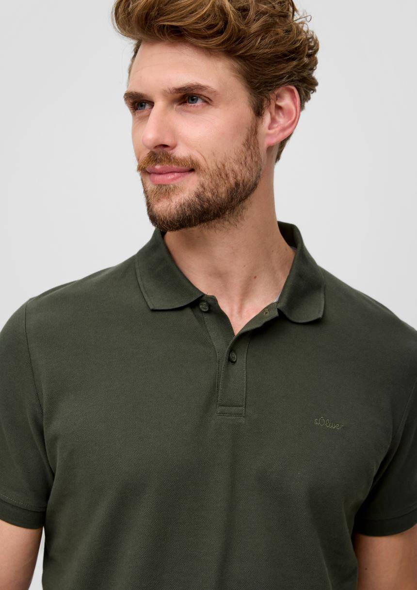 S.Oliver Poloshirt Aus Baumwollpiqué