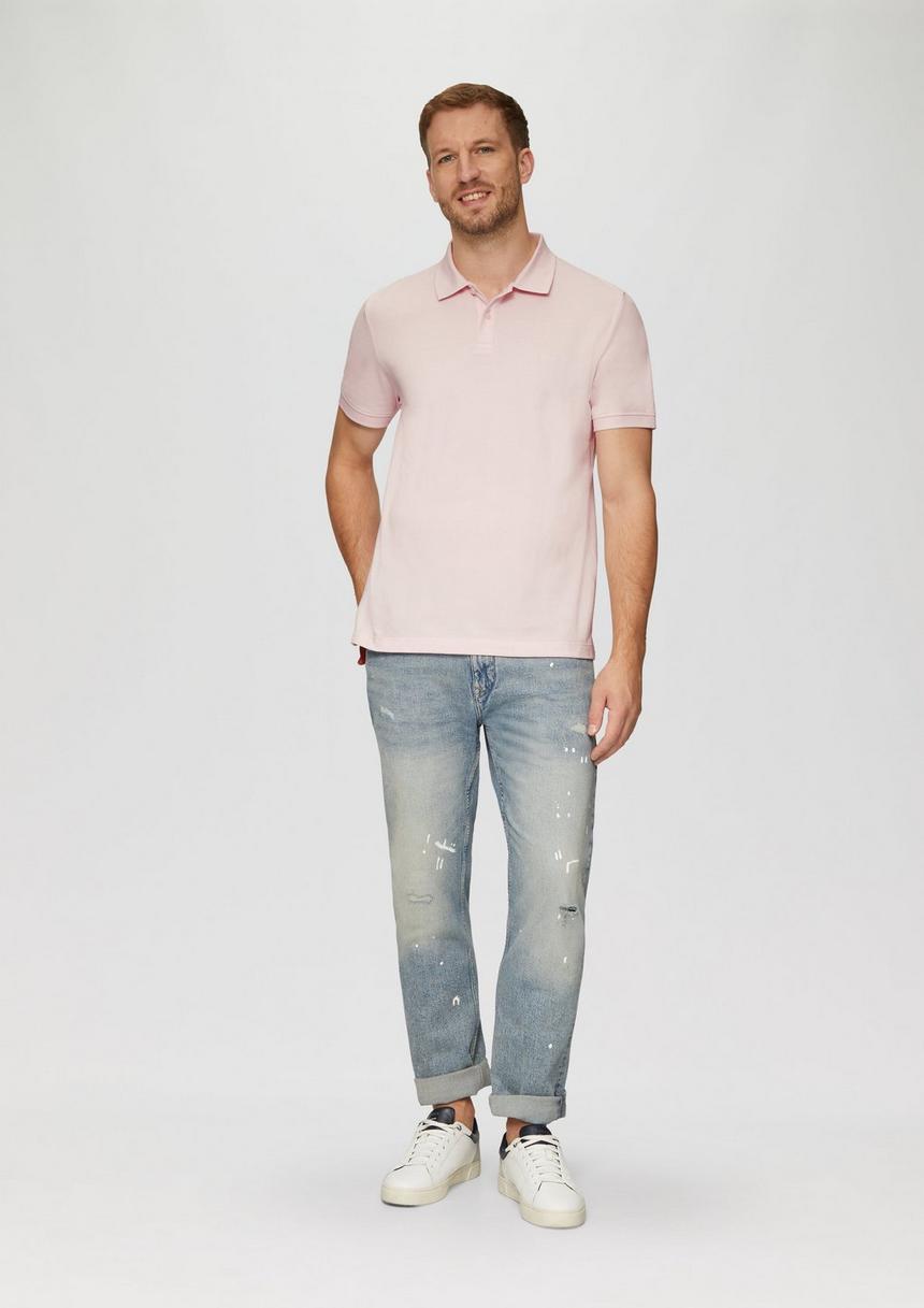 S.Oliver Poloshirt Aus Baumwollpiqué