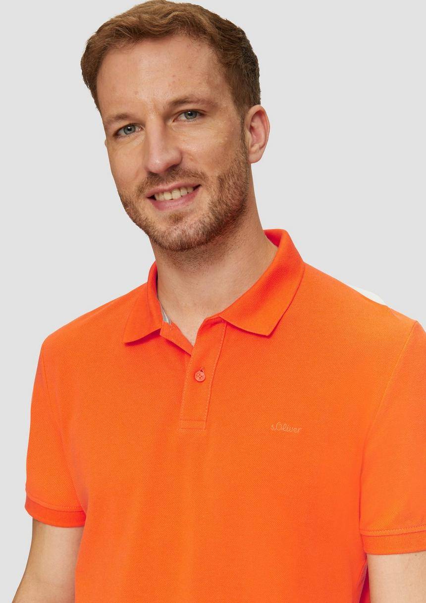 S.Oliver Poloshirt Aus Baumwollpiqué