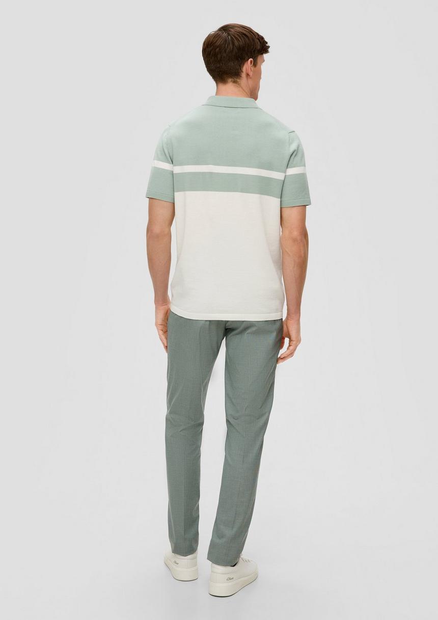 S.Oliver Poloshirt Aus Feinstrick
