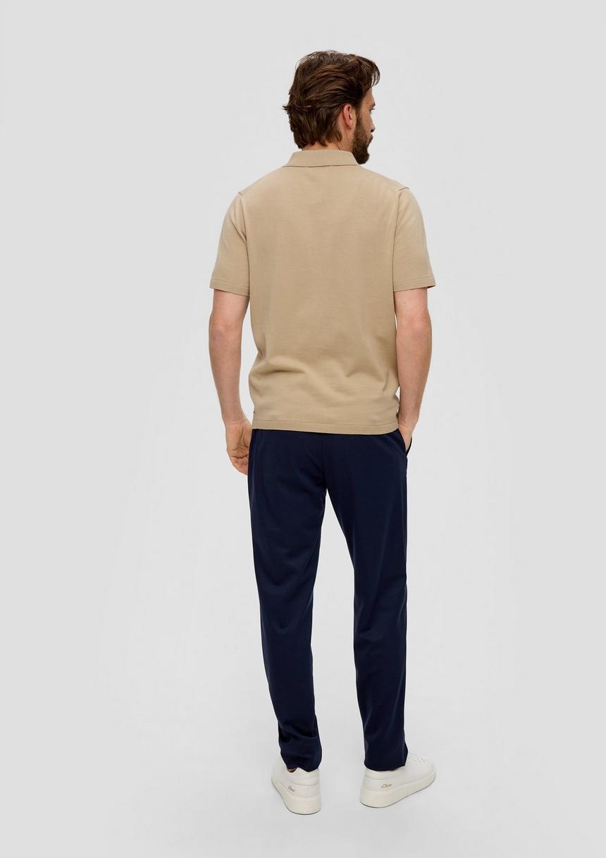 S.Oliver Poloshirt Aus Feinstrick