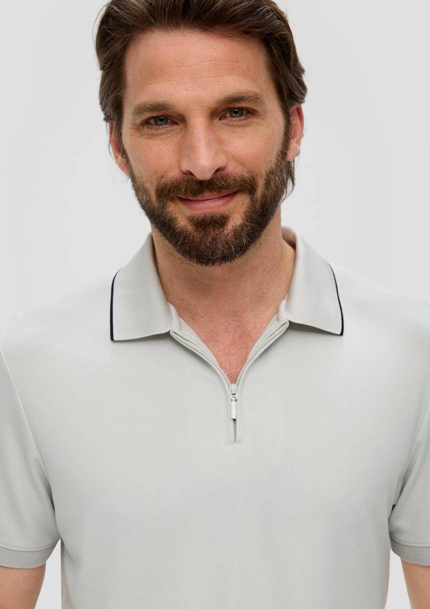 S.Oliver Poloshirt Aus Modalmix