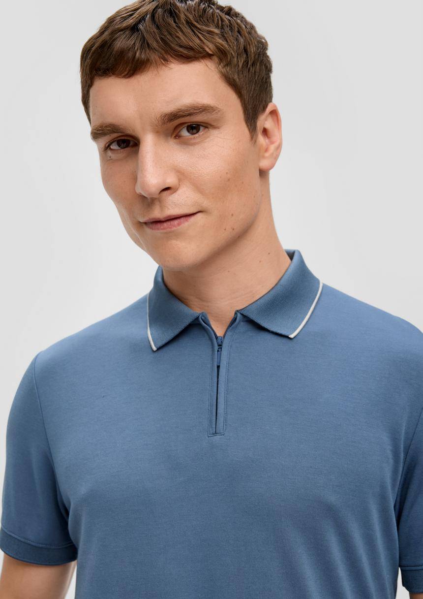 S.Oliver Poloshirt Aus Modalmix