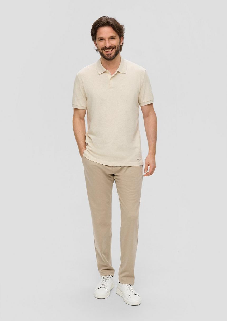S.Oliver Poloshirt Aus Viskosemix