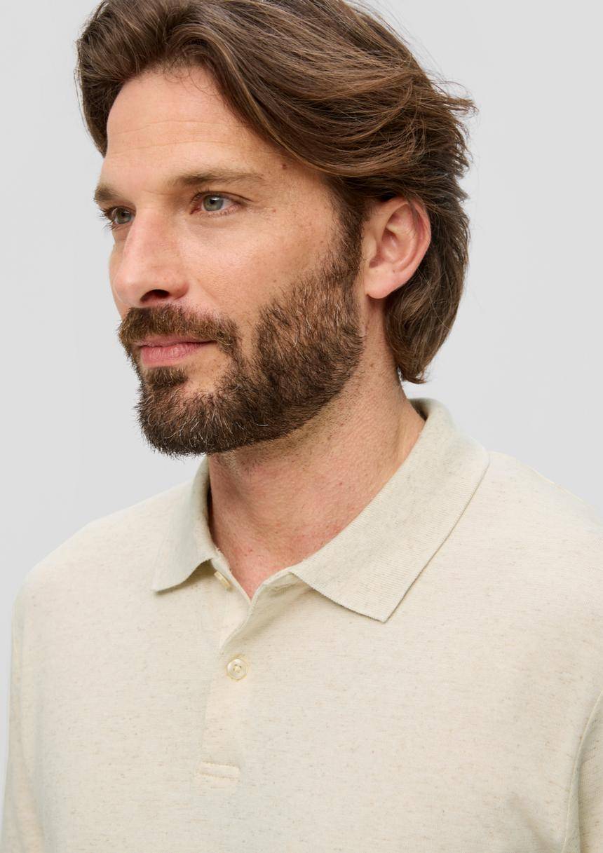 S.Oliver Poloshirt Aus Viskosemix