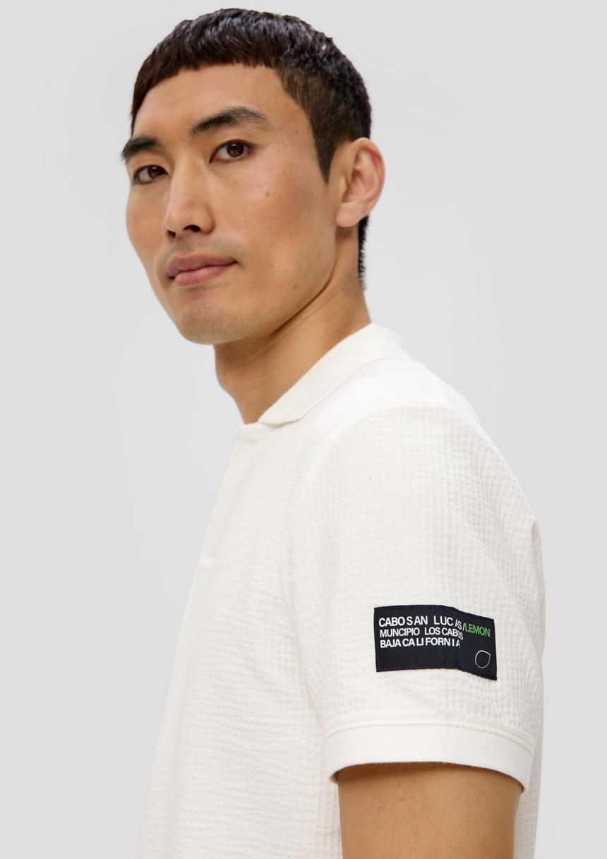 S.Oliver Poloshirt Aus Waffelpiqué
