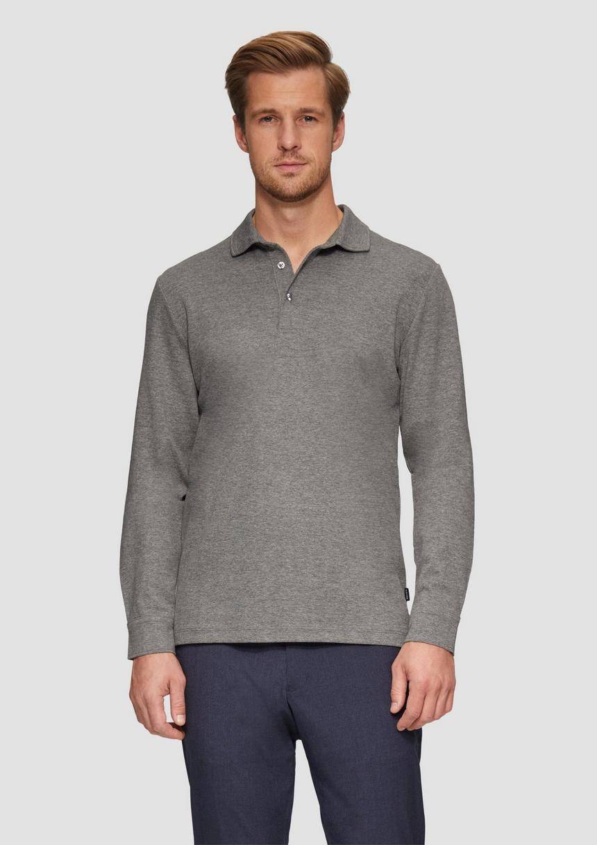 S.Oliver Poloshirt im Slim Fit