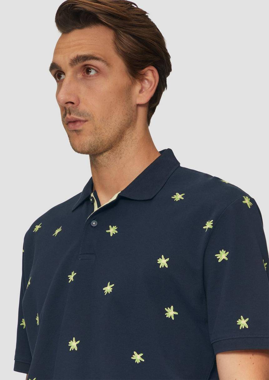 S.Oliver Poloshirt Mit All-over-Print
