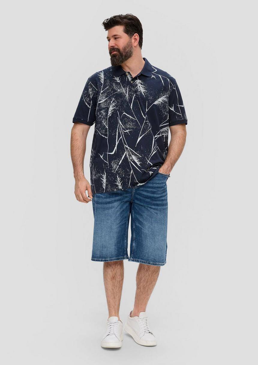 S.Oliver Poloshirt Mit All-over-Print