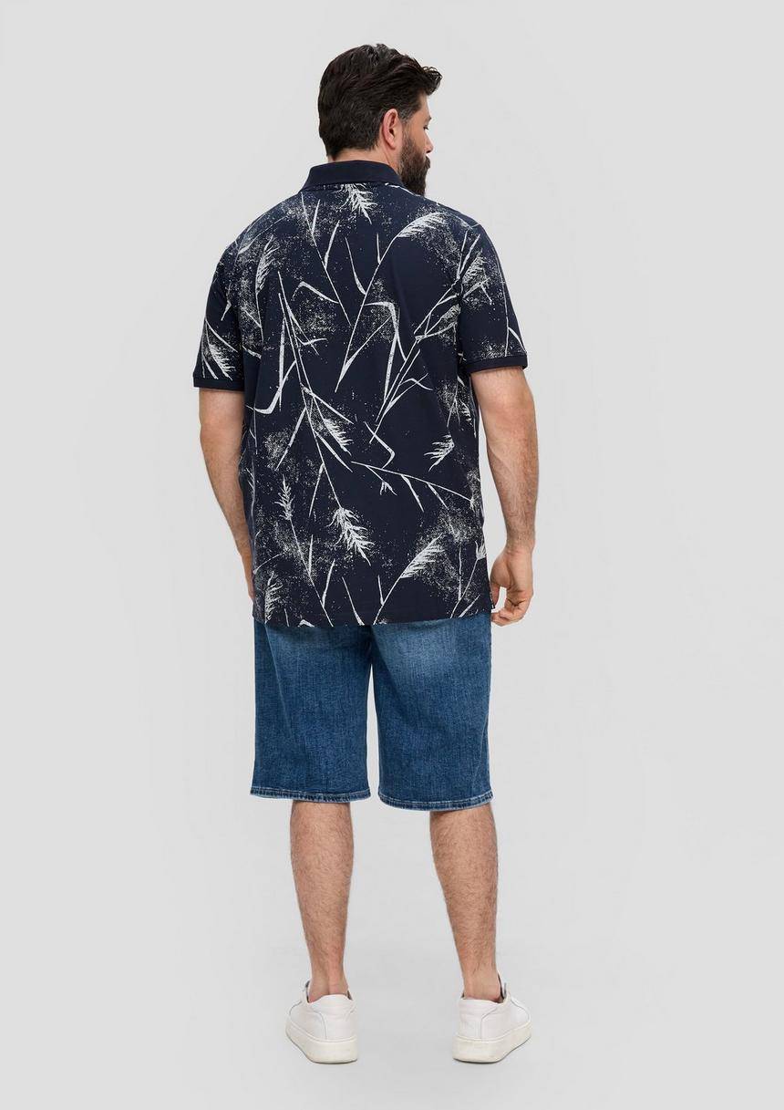 S.Oliver Poloshirt Mit All-over-Print