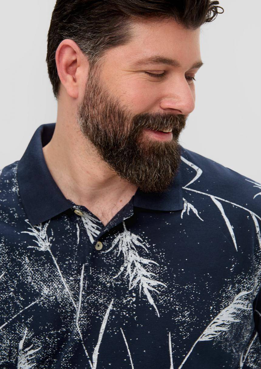 S.Oliver Poloshirt Mit All-over-Print