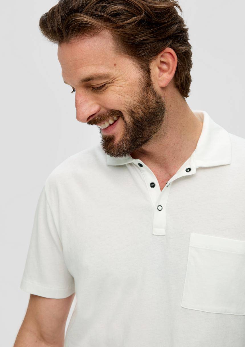 S.Oliver Poloshirt Mit Brusttasche