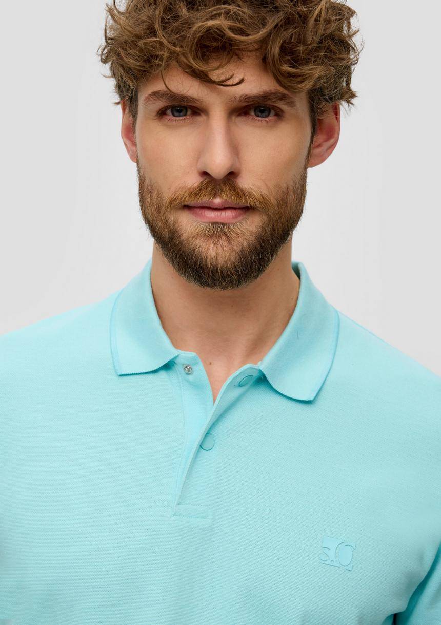 S.Oliver Poloshirt Mit Druckknöpfen