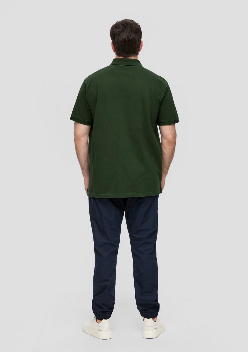 S.Oliver Poloshirt Mit Kleinem Label-Print