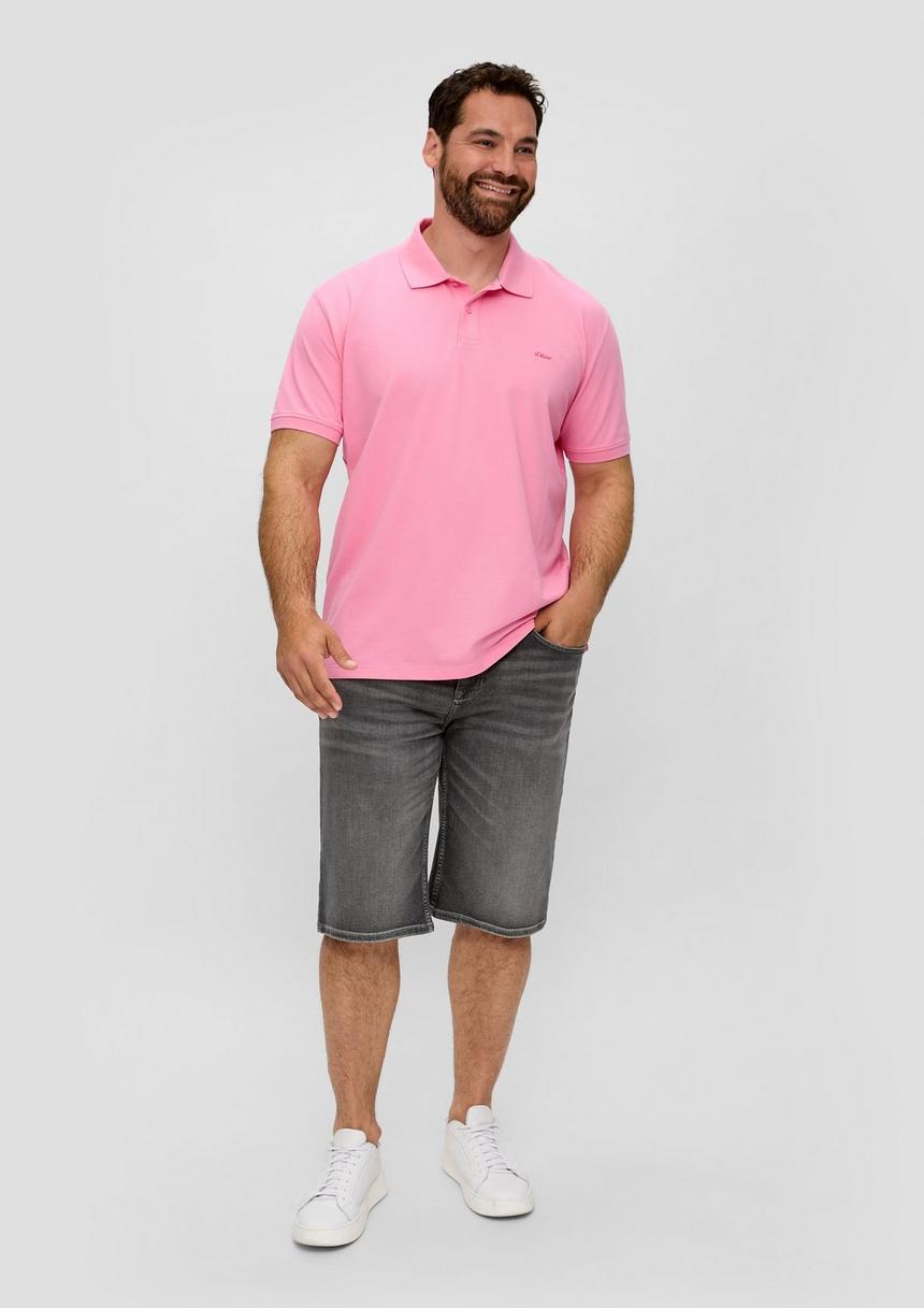 S.Oliver Poloshirt Mit Kleinem Label-Print