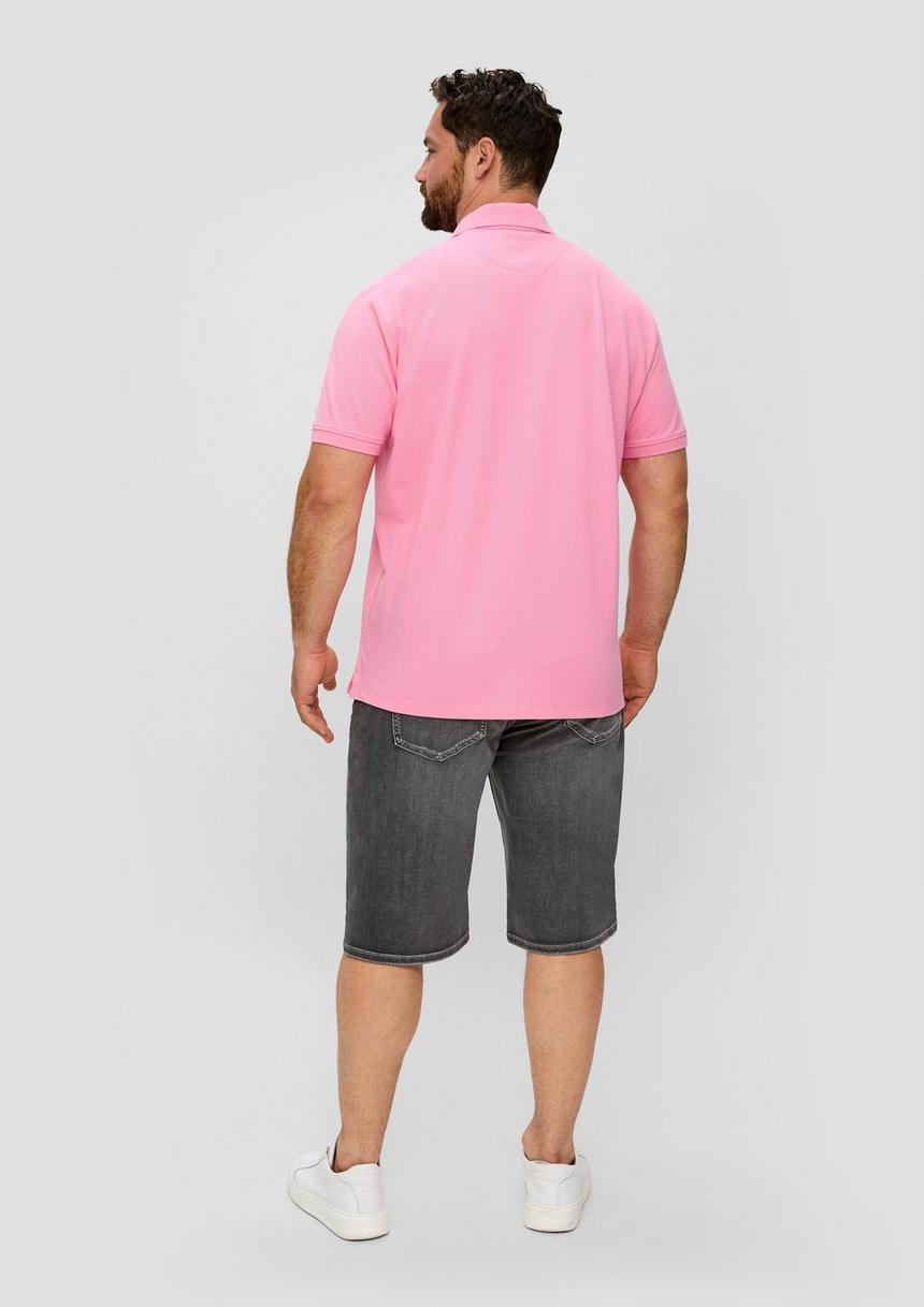 S.Oliver Poloshirt Mit Kleinem Label-Print