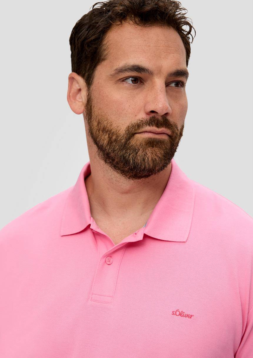 S.Oliver Poloshirt Mit Kleinem Label-Print