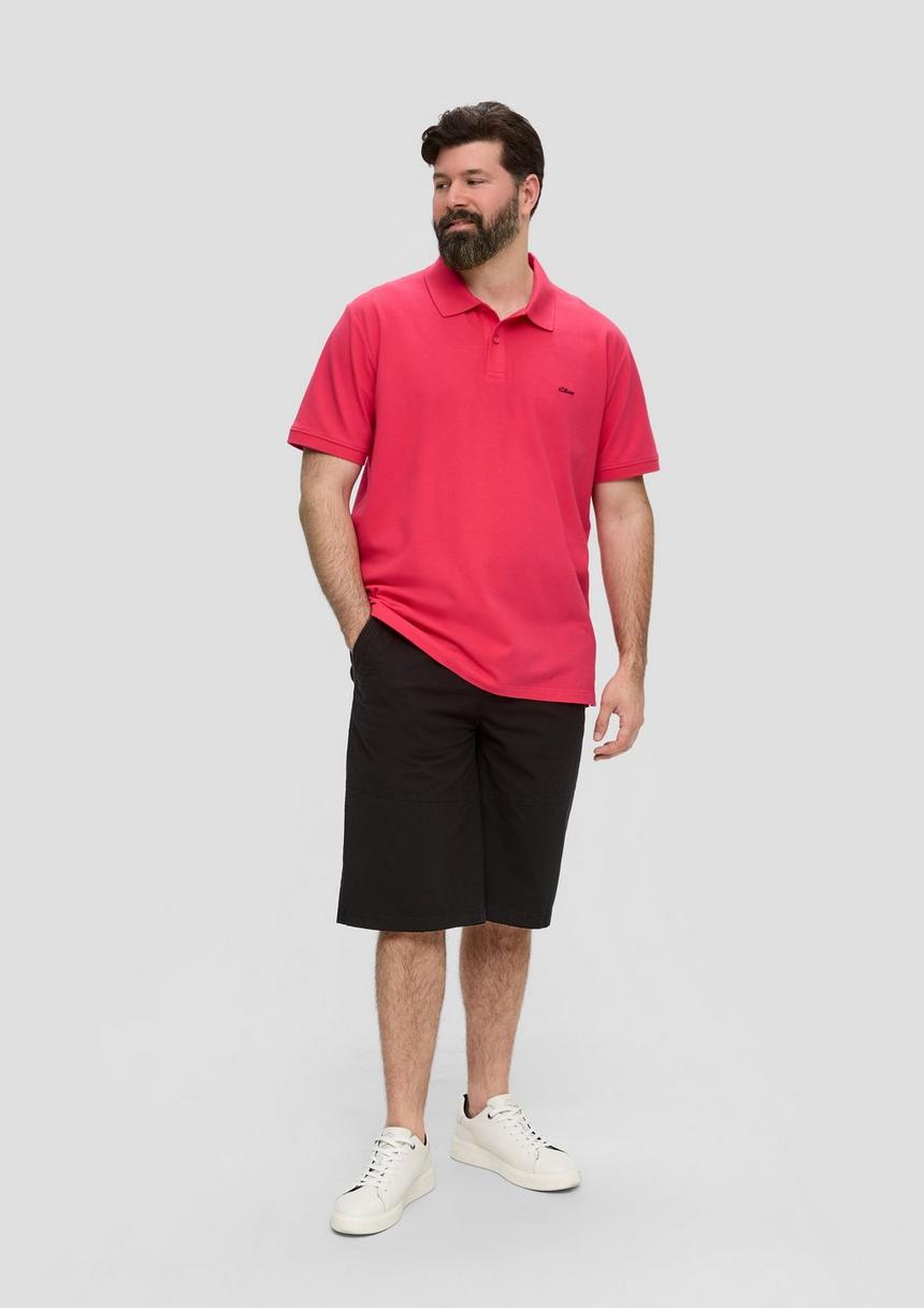 S.Oliver Poloshirt Mit Kleinem Label-Print