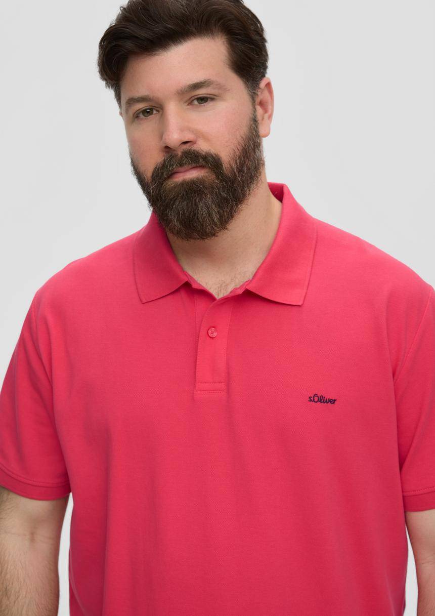 S.Oliver Poloshirt Mit Kleinem Label-Print