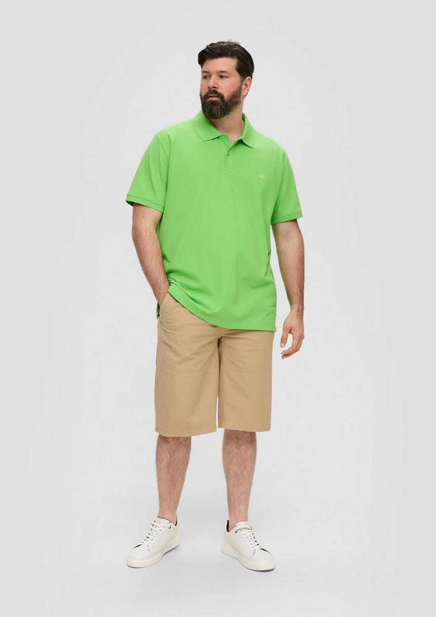 S.Oliver Poloshirt Mit Kleinem Label-Print