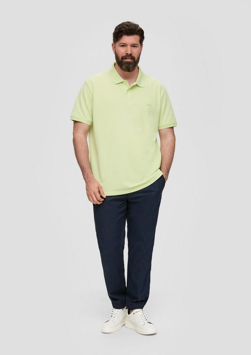 S.Oliver Poloshirt Mit Kleinem Label-Print