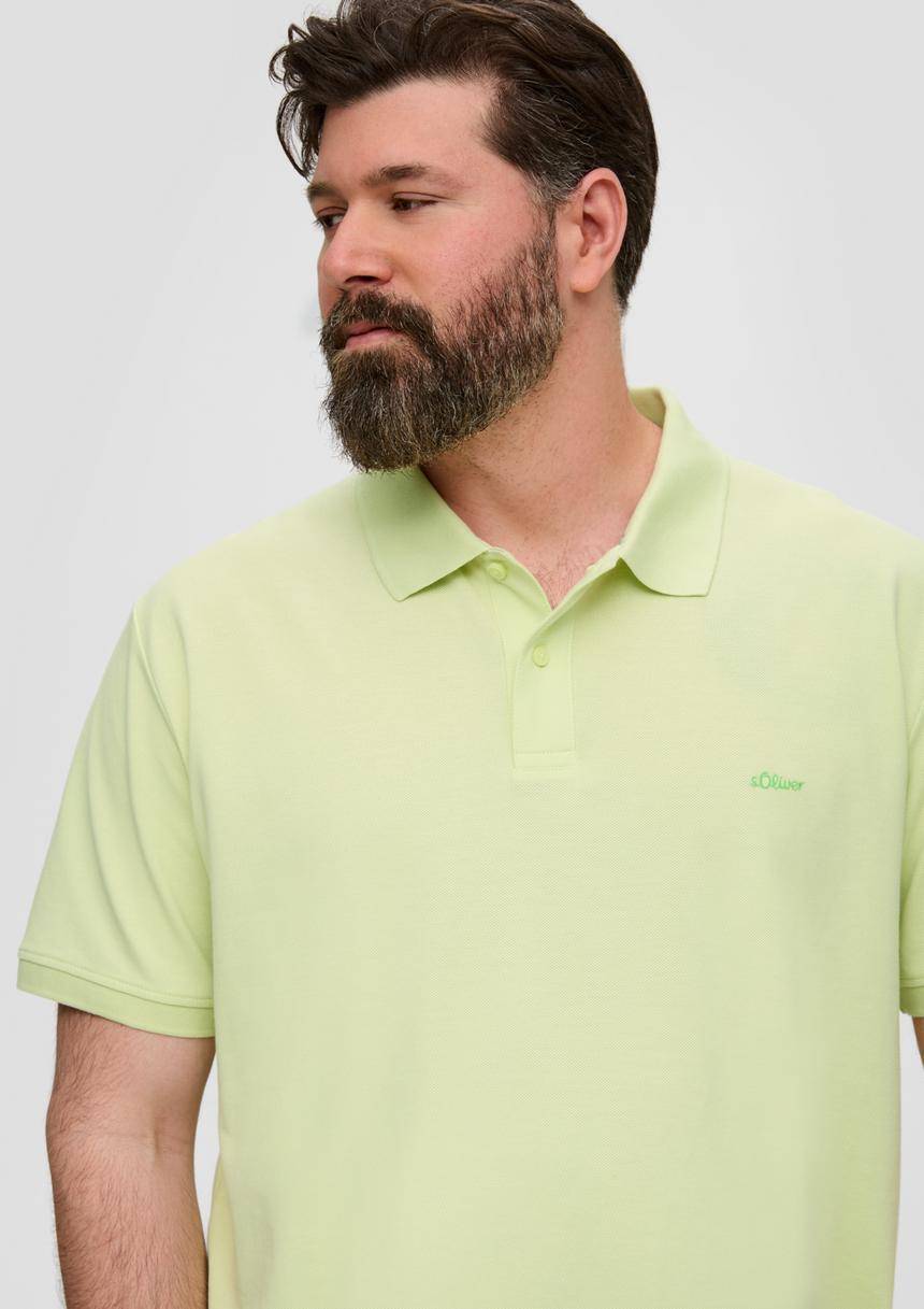 S.Oliver Poloshirt Mit Kleinem Label-Print