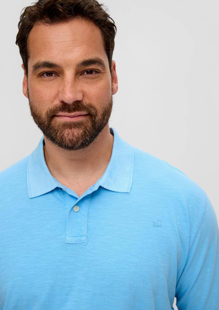 S.Oliver Poloshirt Mit Kleinem Logo-Print