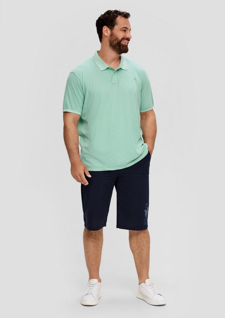 S.Oliver Poloshirt Mit Kleinem Logo-Print