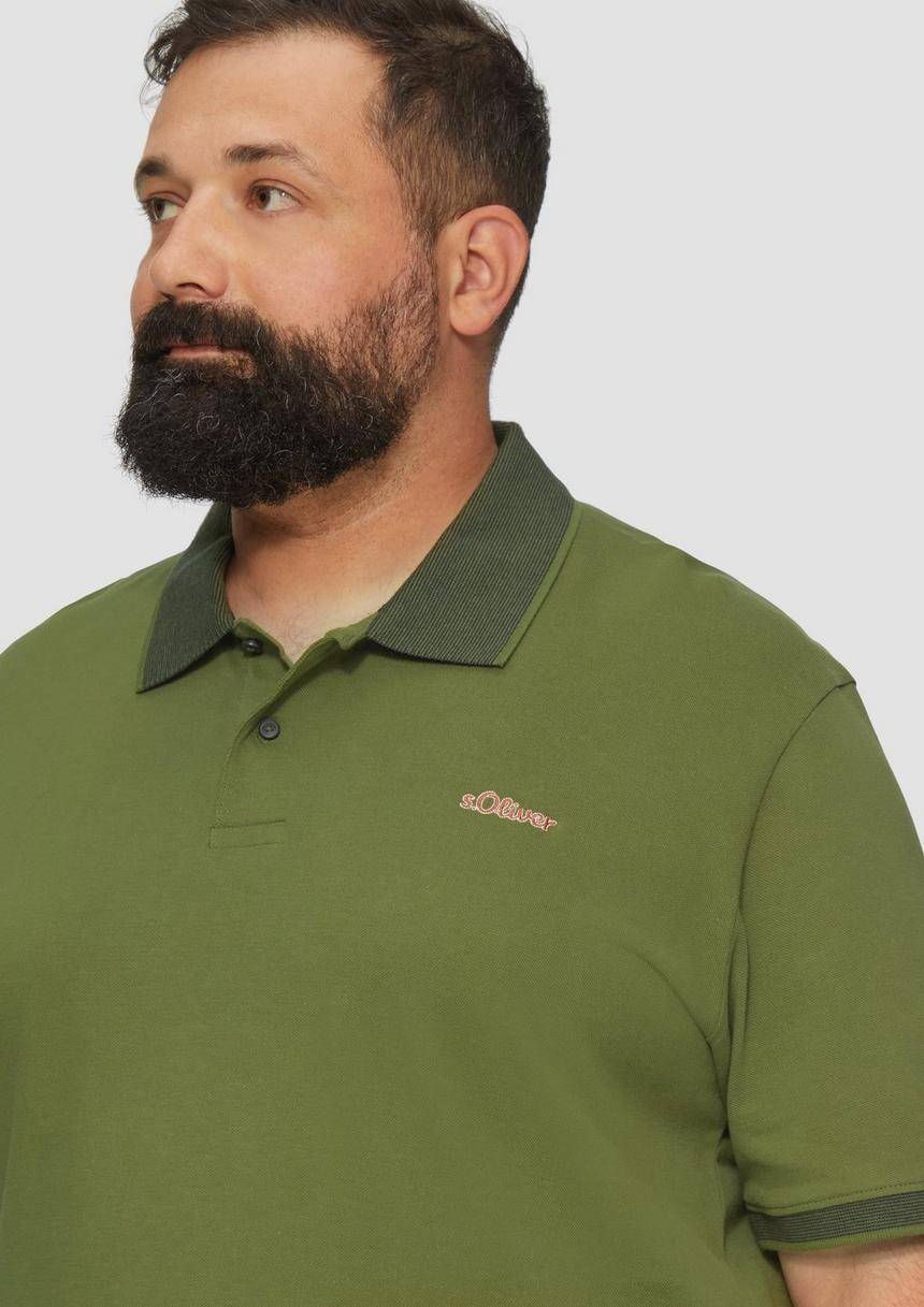 S.Oliver Poloshirt Mit Kontrast-Details