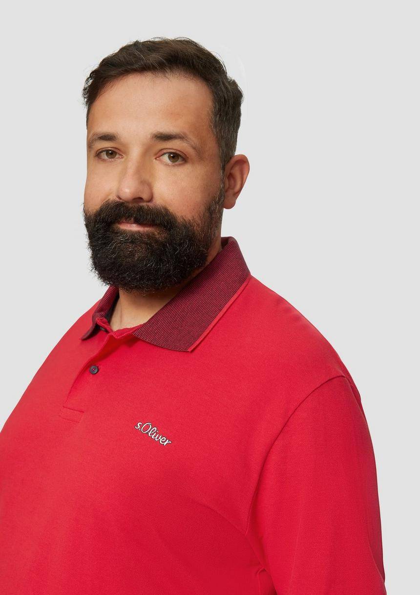 S.Oliver Poloshirt Mit Kontrast-Details