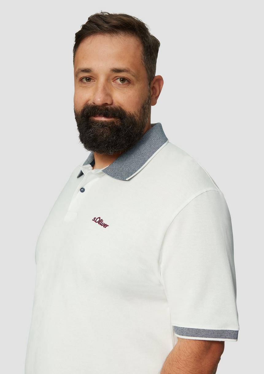 S.Oliver Poloshirt Mit Kontrast-Details