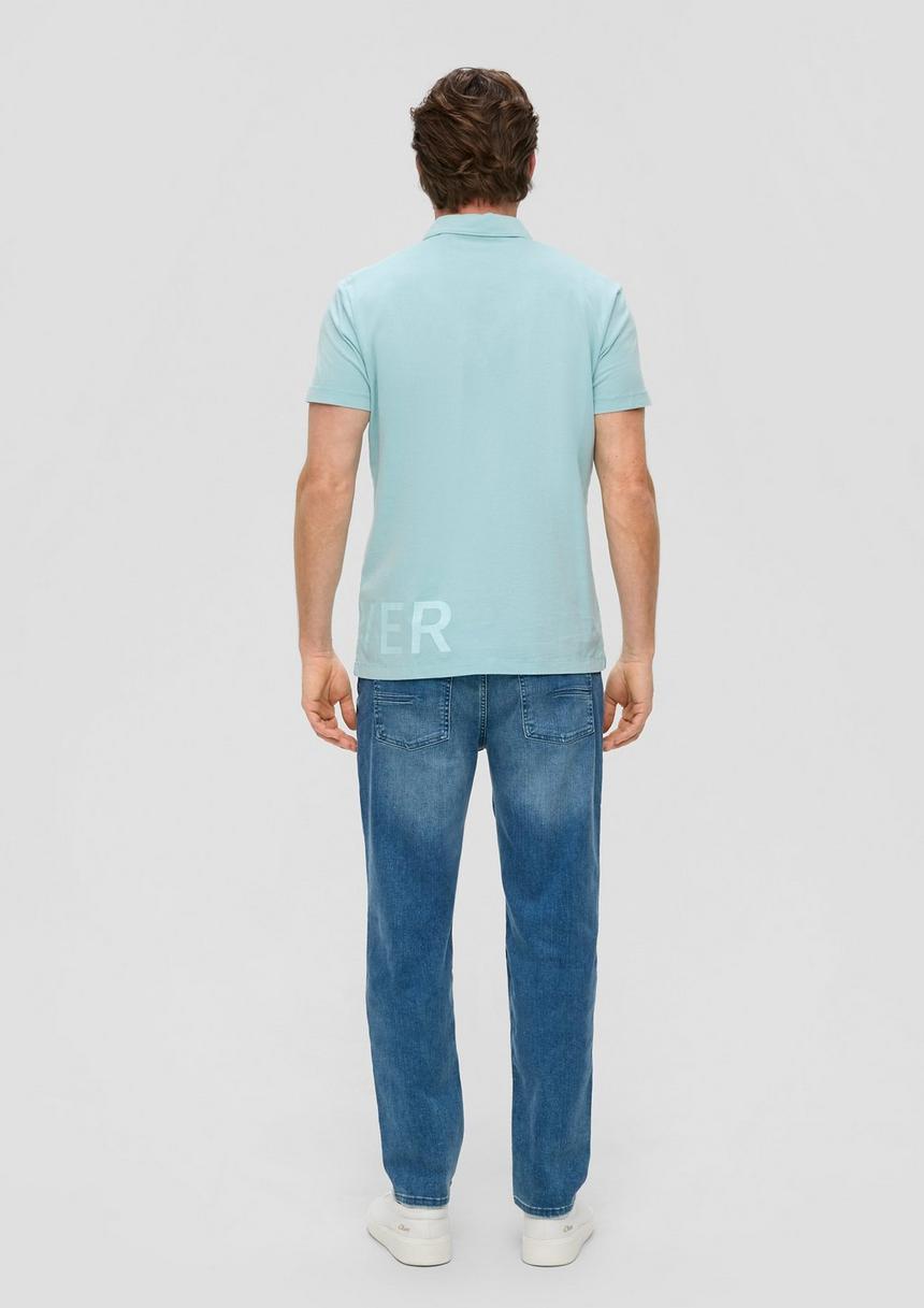 S.Oliver Poloshirt Mit Label-Print