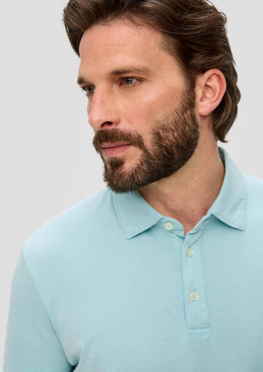 S.Oliver Poloshirt Mit Label-Print