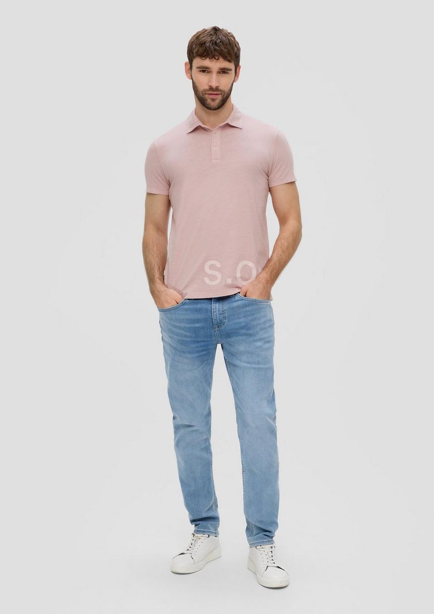S.Oliver Poloshirt Mit Label-Print