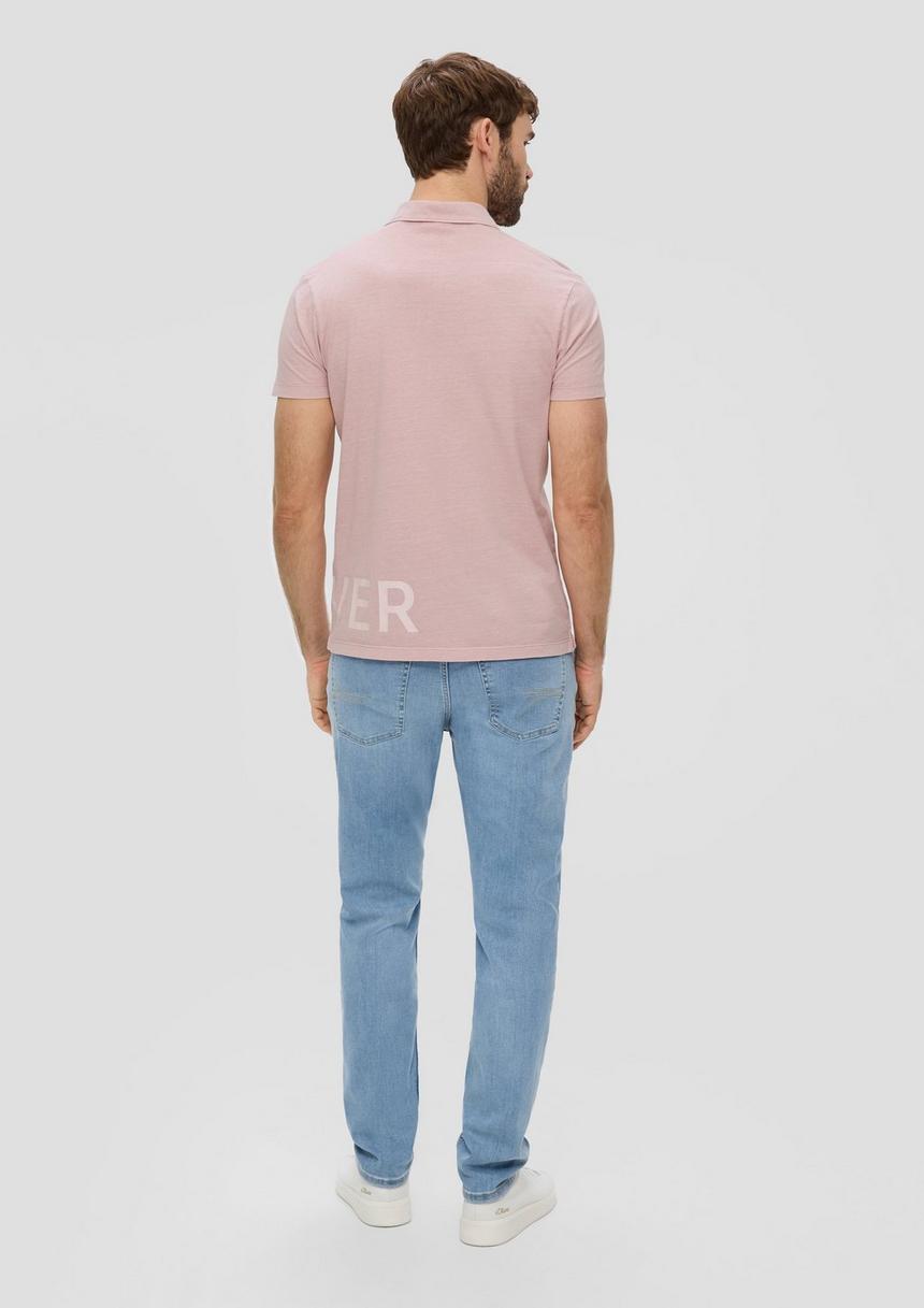 S.Oliver Poloshirt Mit Label-Print