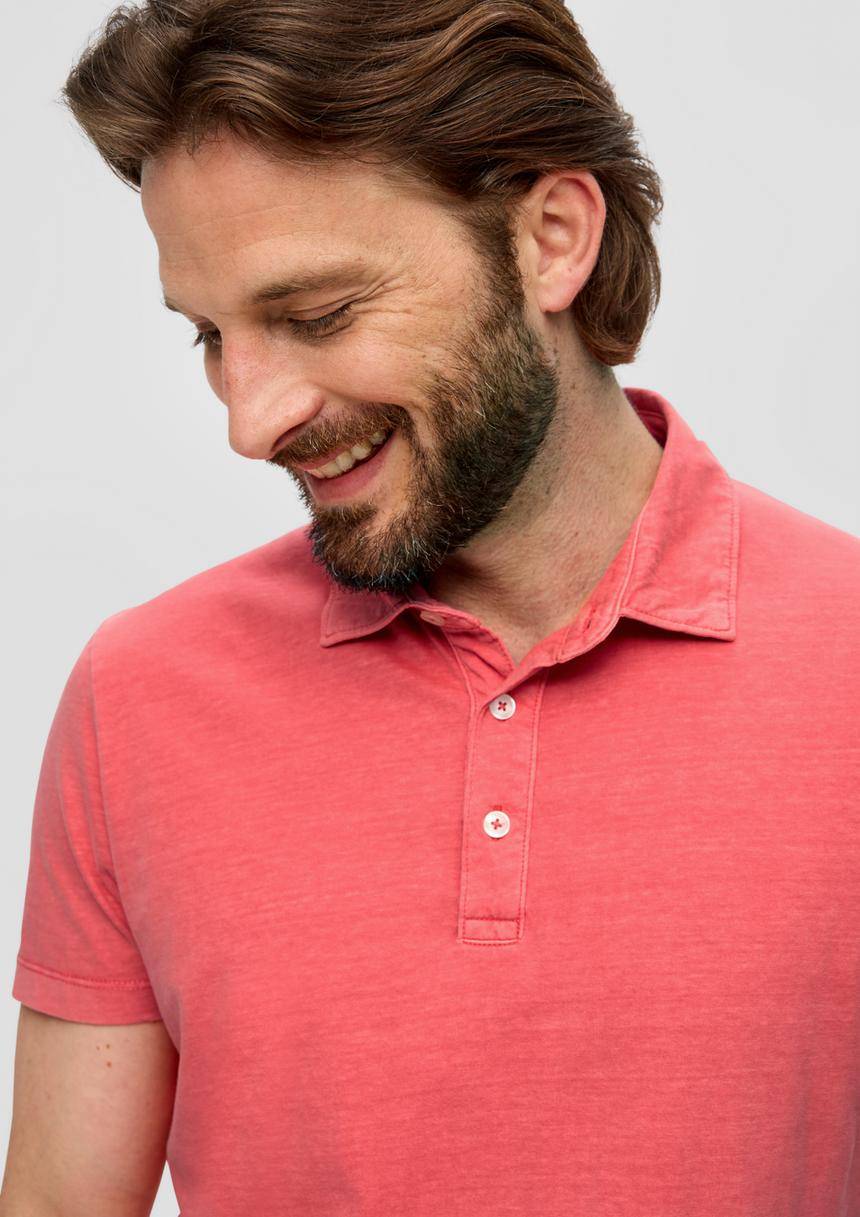 S.Oliver Poloshirt Mit Label-Print