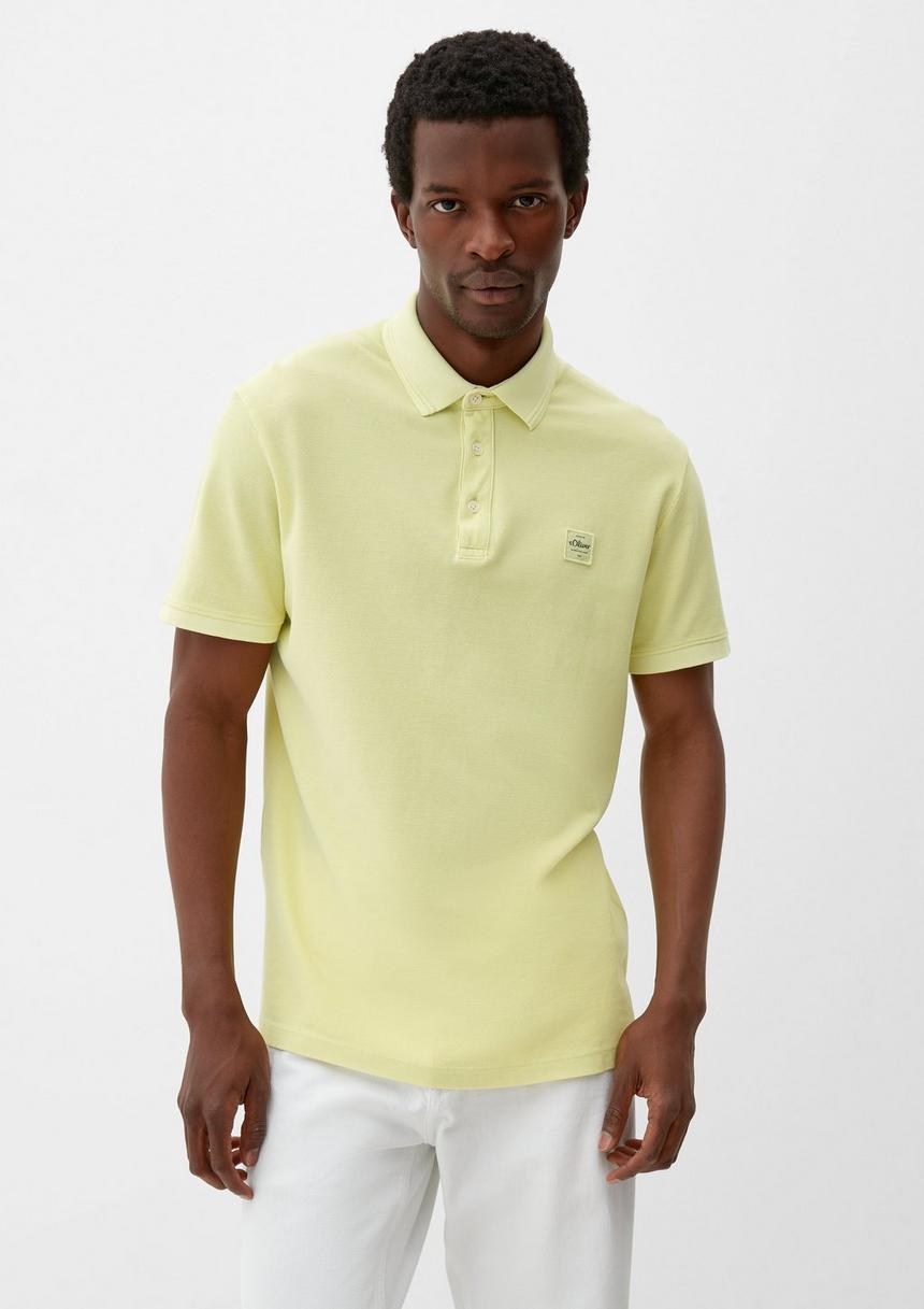 S.Oliver Poloshirt mit Logo-Patch