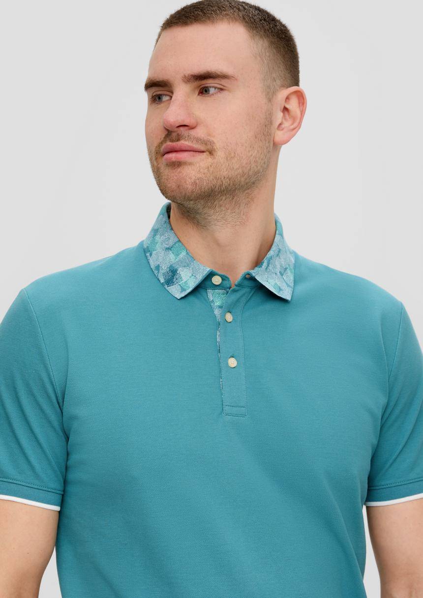 S.Oliver Poloshirt Mit Piquéstruktur