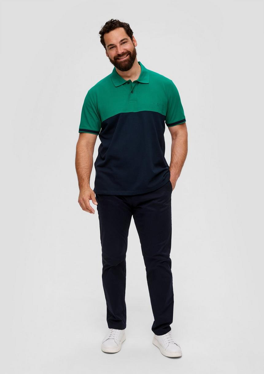 S.Oliver Poloshirt Mit Statement-Print