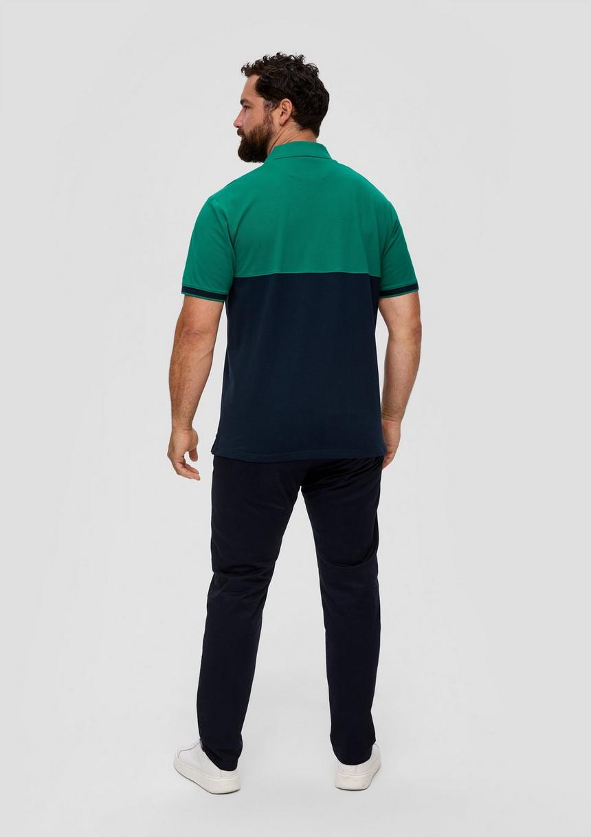S.Oliver Poloshirt Mit Statement-Print