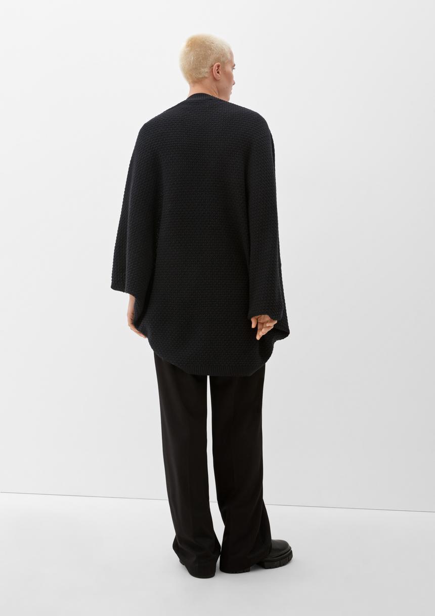 S.Oliver Poncho Aus Baumwollmix