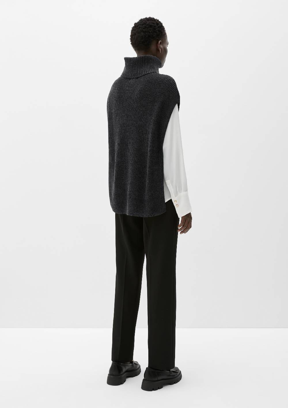 S.Oliver Poncho Mit Rollkragen