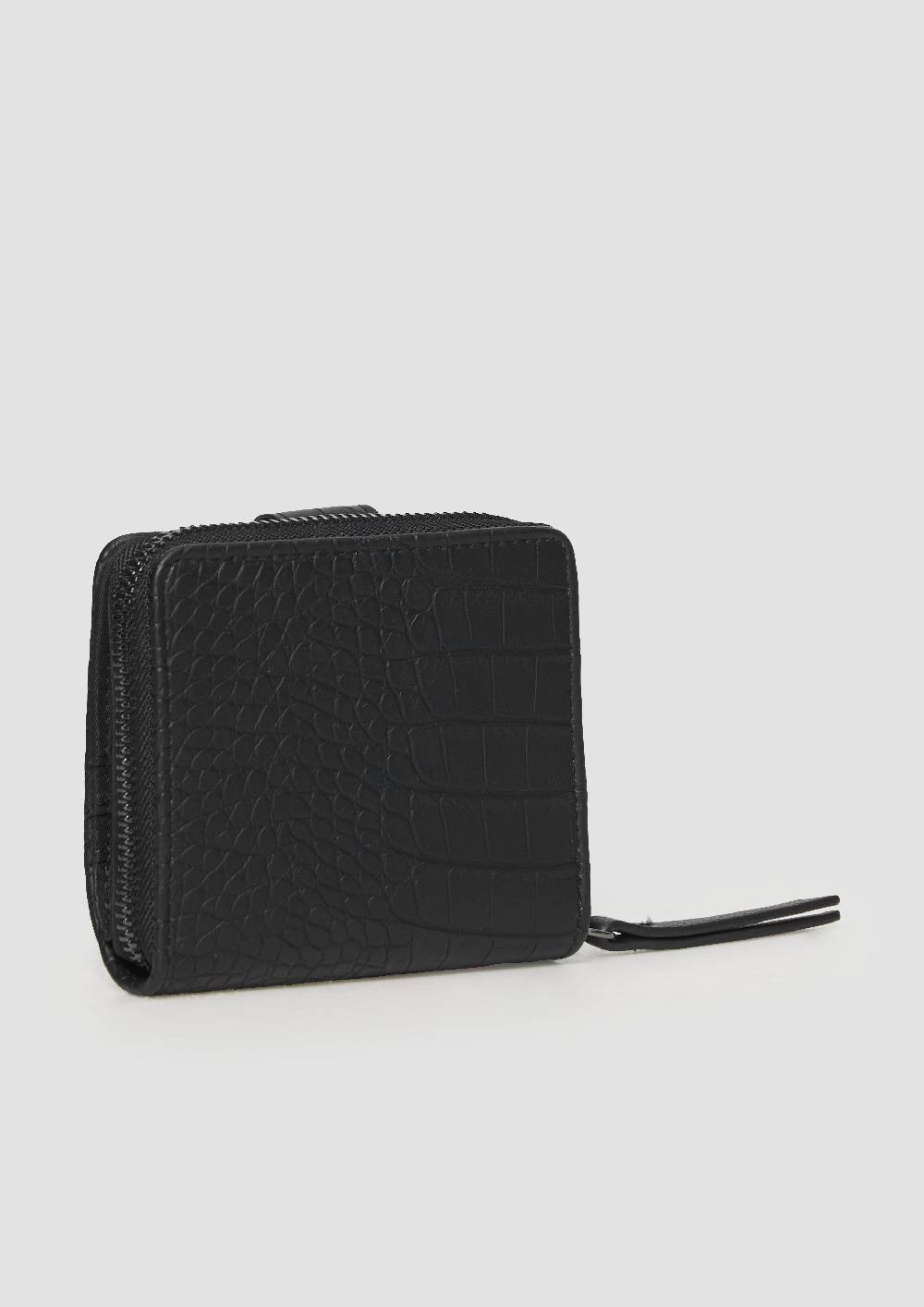 S.Oliver Portemonnaie Mit Kroko-Struktur