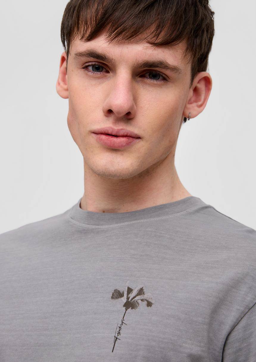 S.Oliver Printshirt Aus Reiner Baumwolle