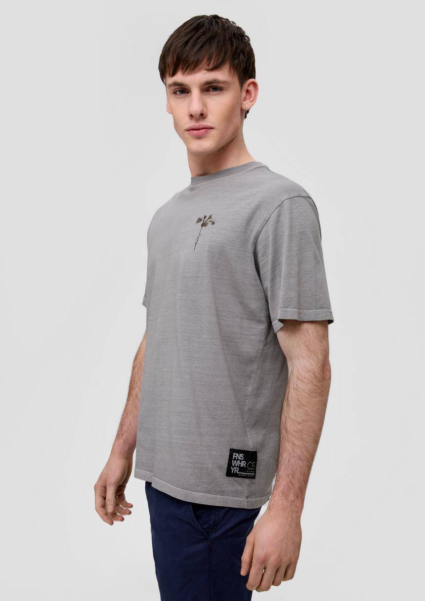 S.Oliver Printshirt aus reiner Baumwolle