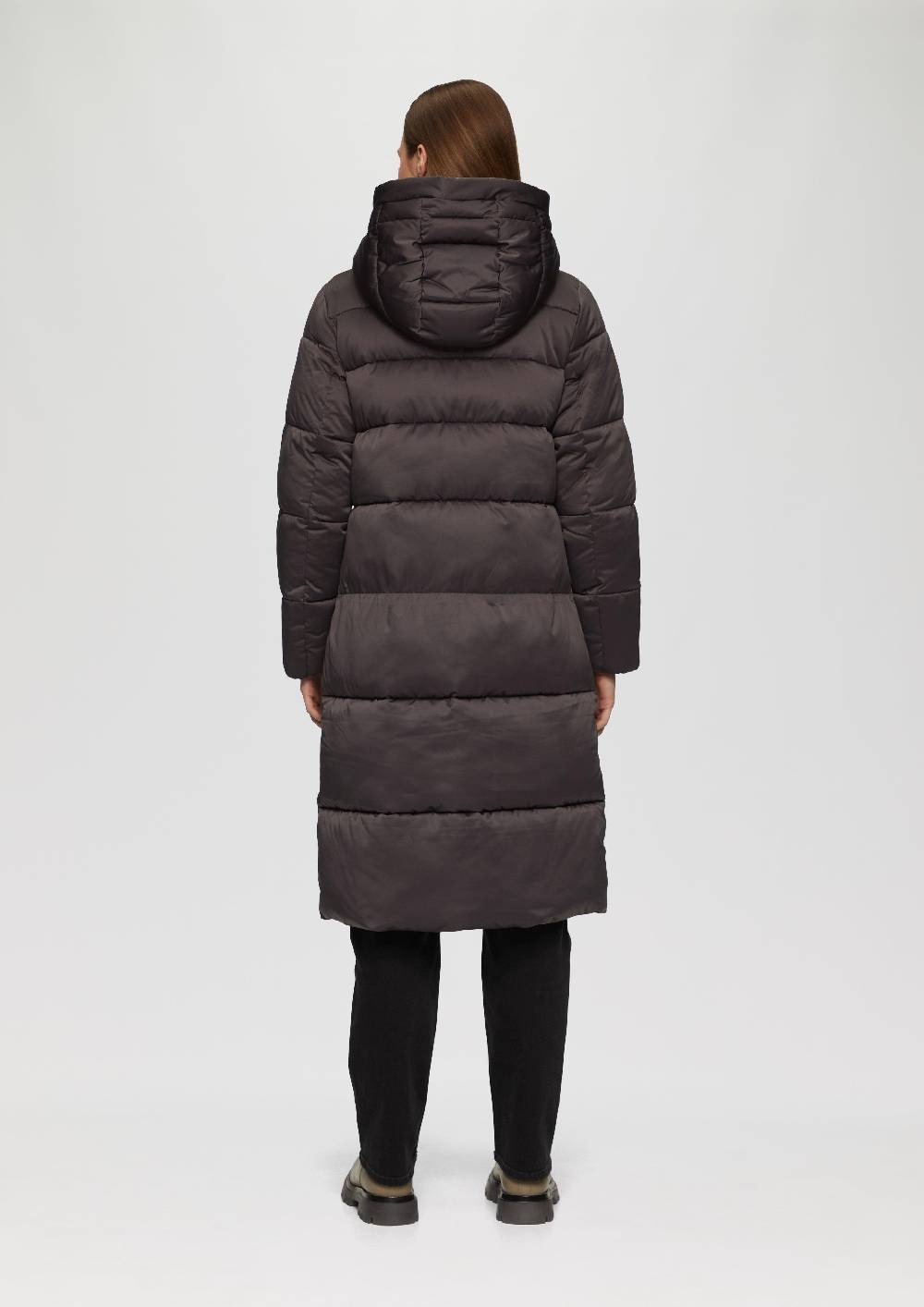 S.Oliver Puffermantel In Satin-Optik