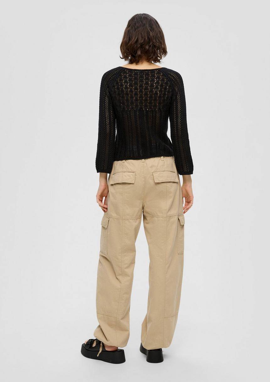 S.Oliver Pullover Aus Ajourstrick