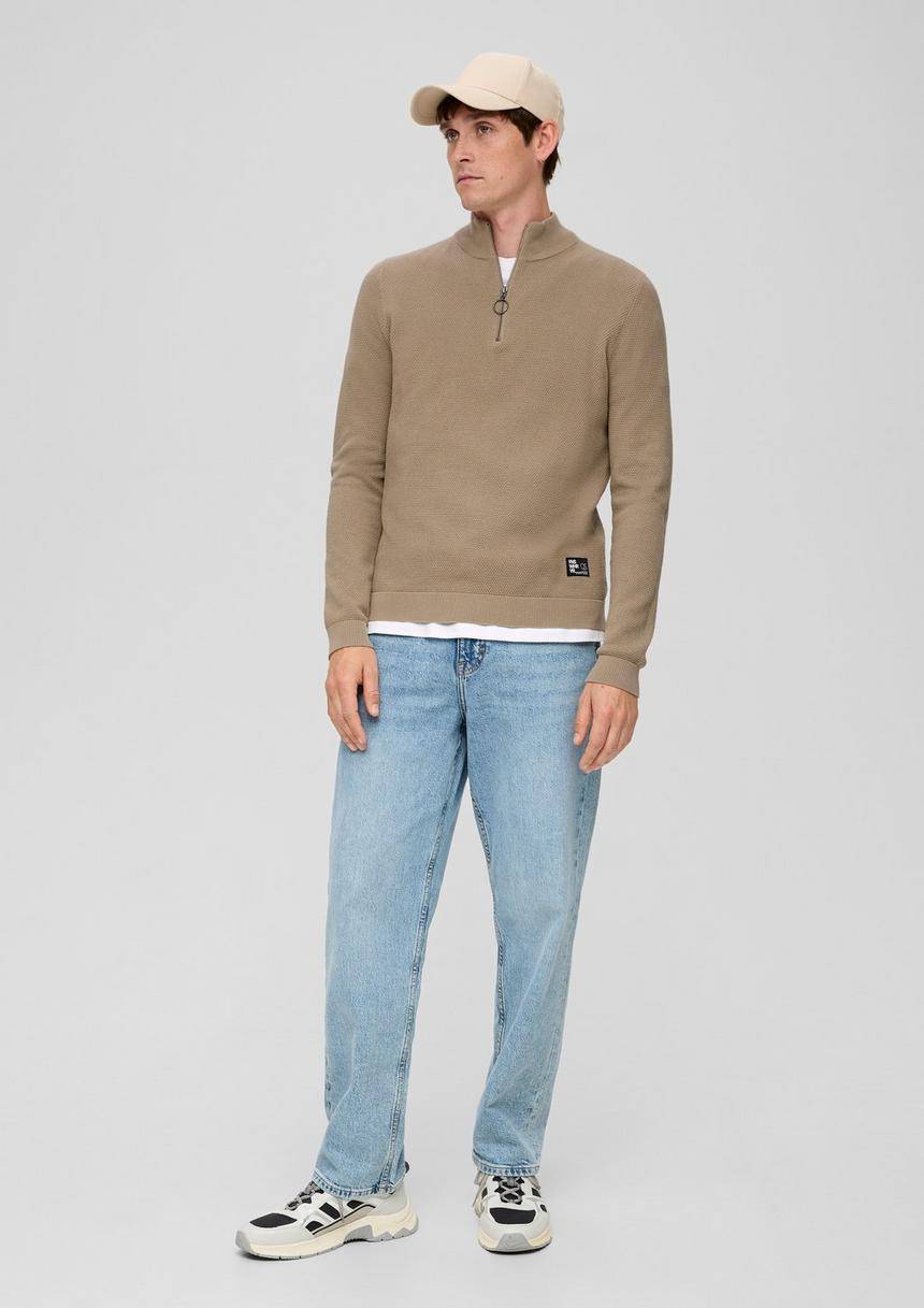 S.Oliver Pullover Aus Strukturstrick